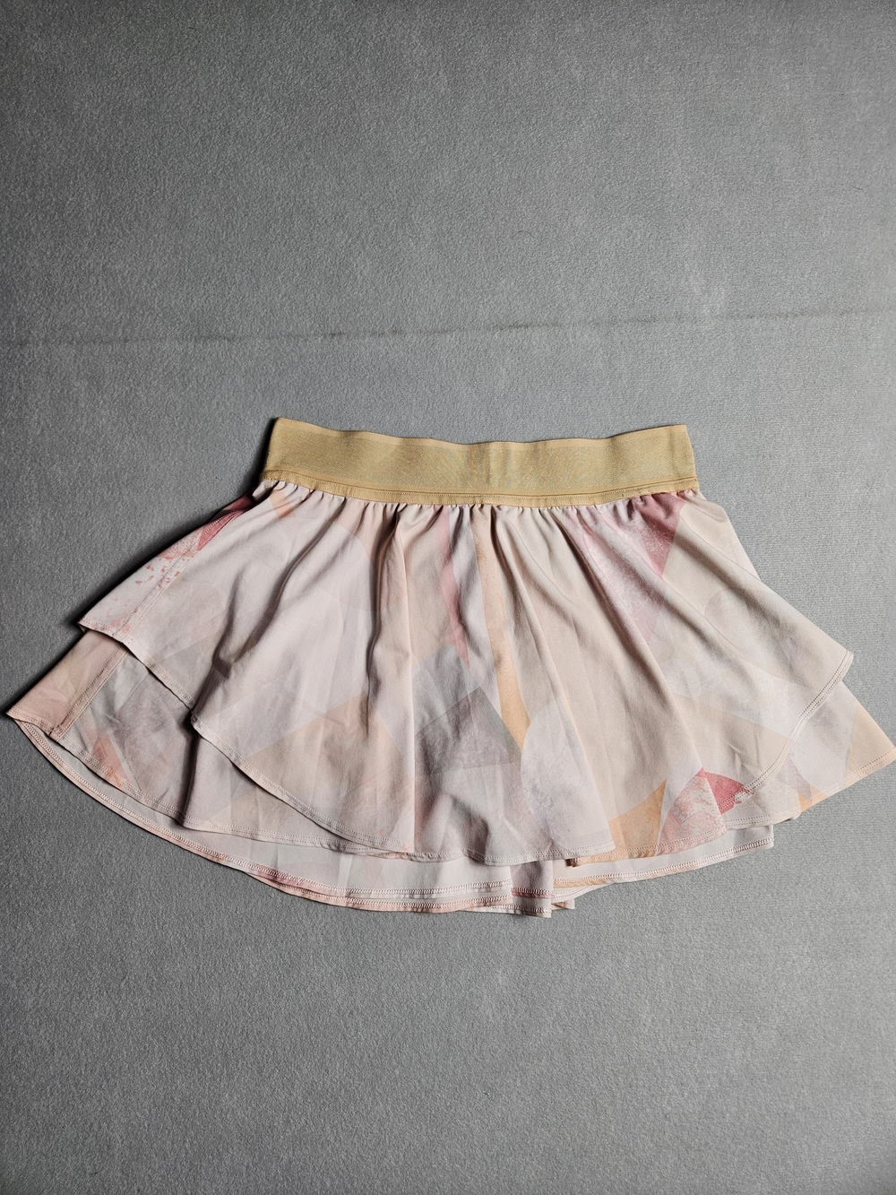 Lululemon Court Rival High-Rise Skirt Garrogeo Multi Size 8 Tennis Run Skort